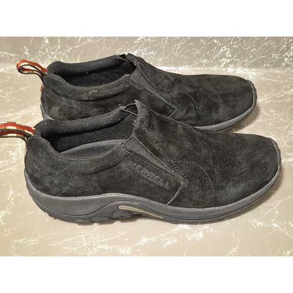 Merrell Midnight Women's Black Suede Slip On Shoes,Size 9.5 - Picture 1 of 4